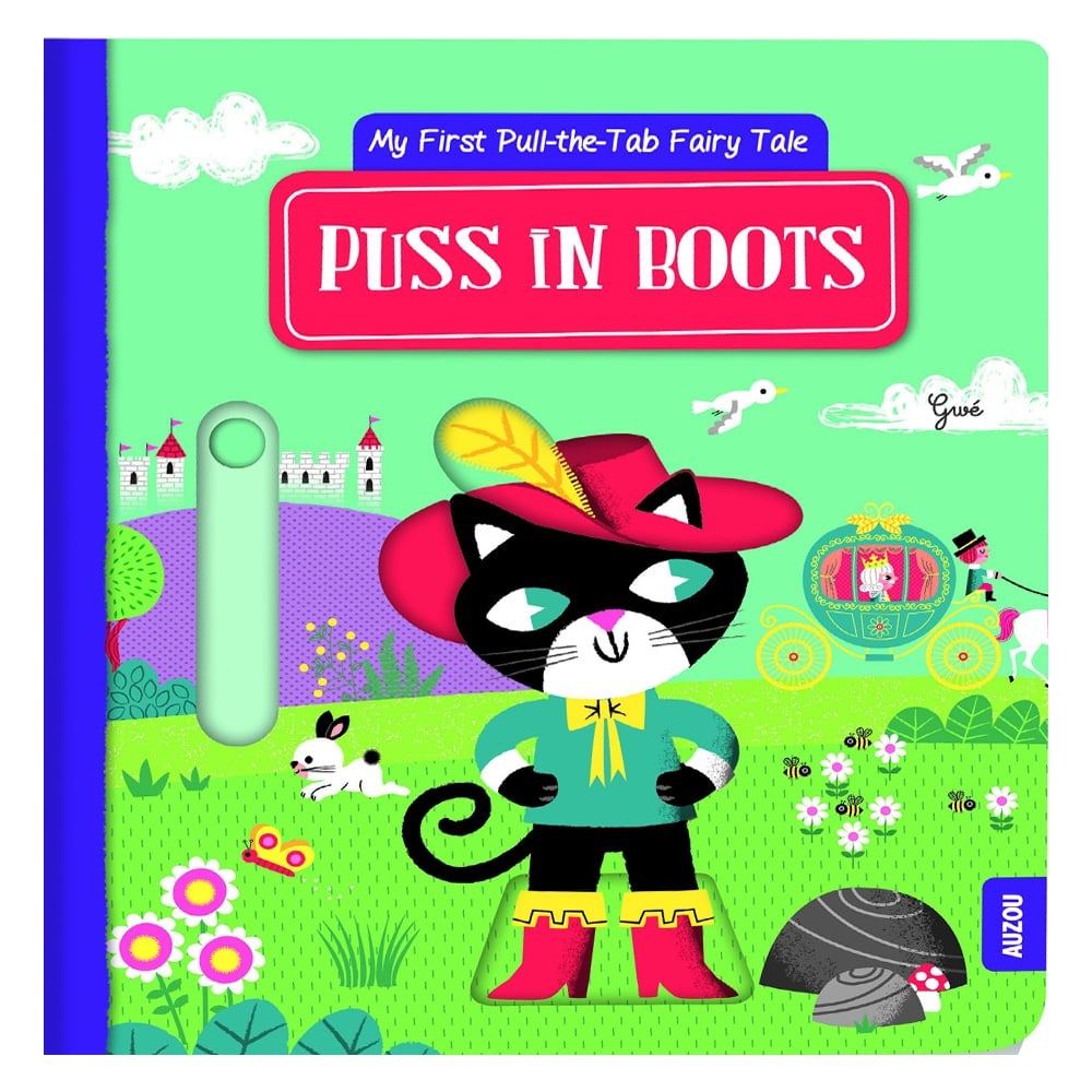 PUSS IN BOOTS MY FIRST PULL THE TAB FAIRY TALES Çocuk Kitapları Uzmanı - Children's Books Expert