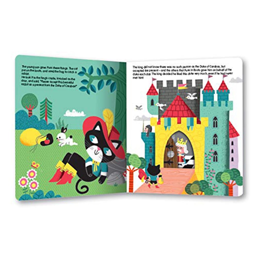 PUSS IN BOOTS MY FIRST PULL THE TAB FAIRY TALES Çocuk Kitapları Uzmanı - Children's Books Expert