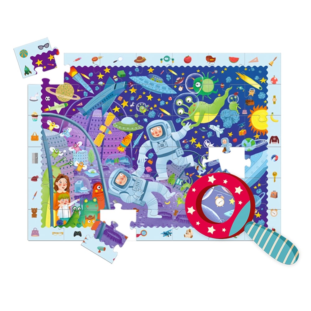 PUZZLE- DETECTIVE IN SPACE Çocuk Kitapları Uzmanı - Children's Books Expert