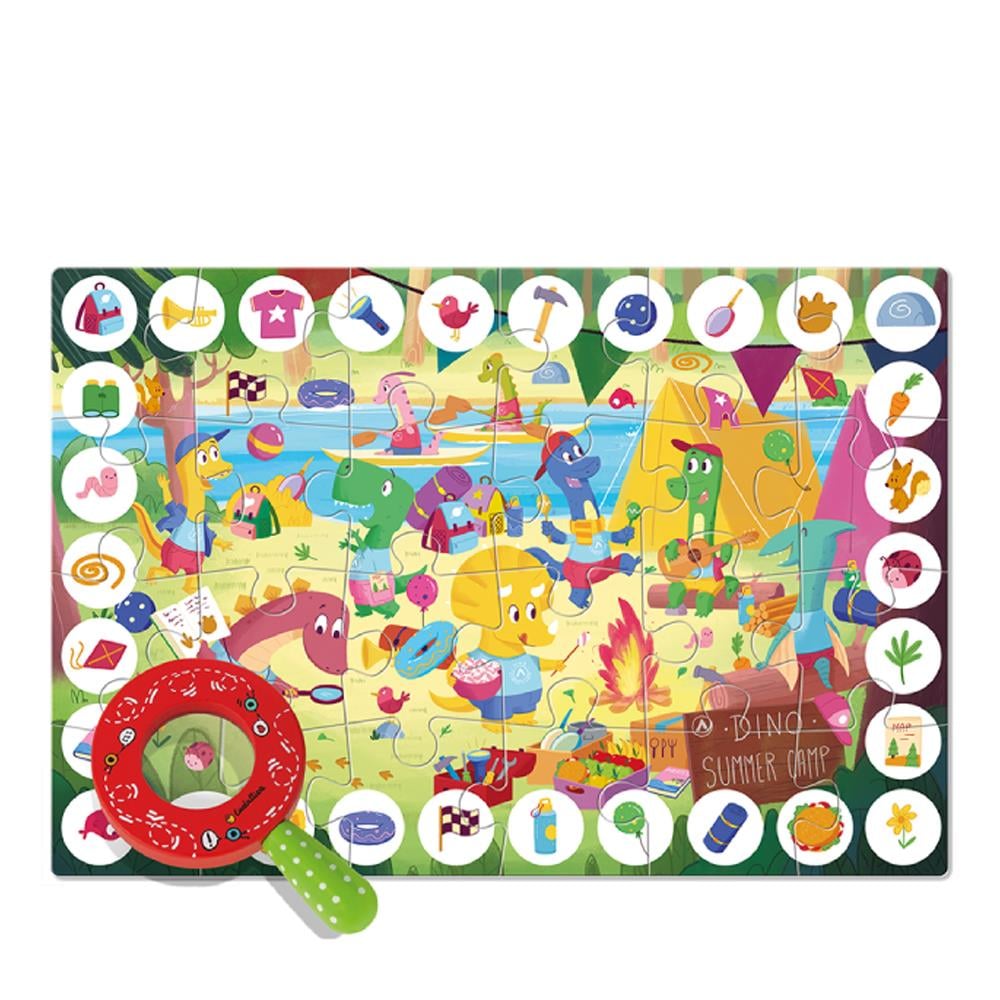 Puzzle Zoom - Dinozor Çocuk Kitapları Uzmanı - Children's Books Expert