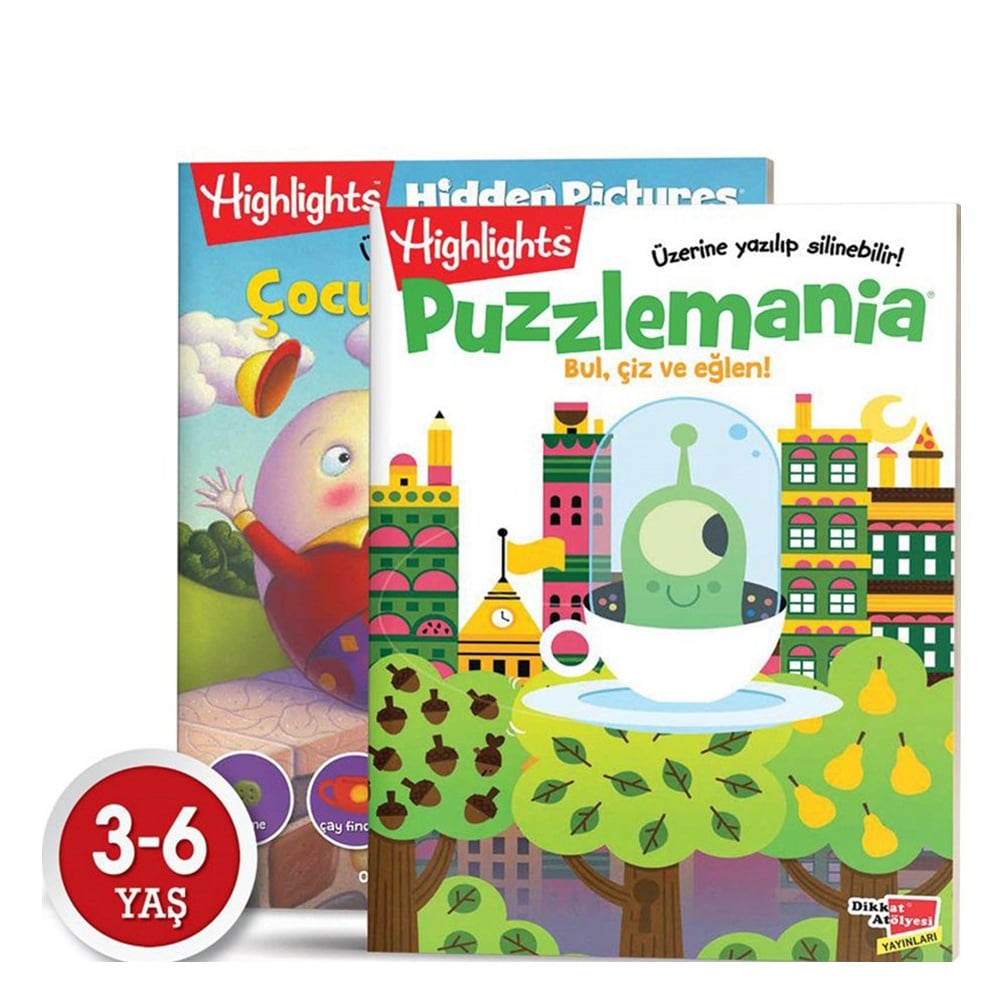 PUZZLEMANIA BUL ÇİZ VE EĞLEN Çocuk Kitapları Uzmanı - Children's Books Expert