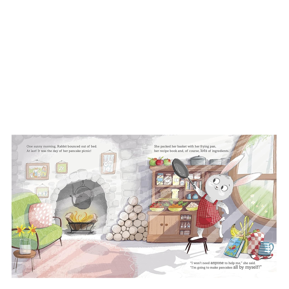 Rabbits Pancake Picnic Çocuk Kitapları Uzmanı - Children's Books Expert