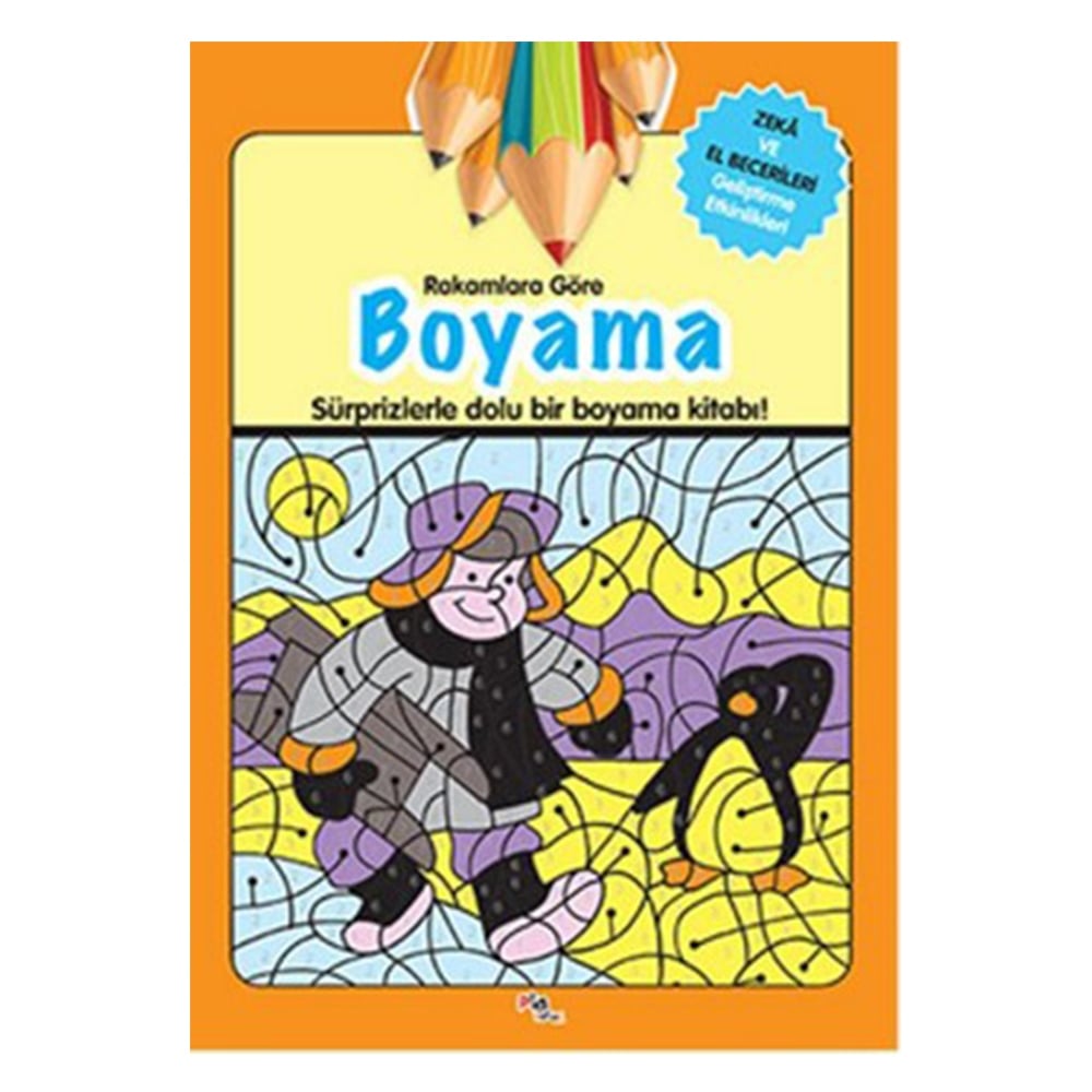 RAKAMLARA GÖRE BOYAMA Çocuk Kitapları Uzmanı - Children's Books Expert
