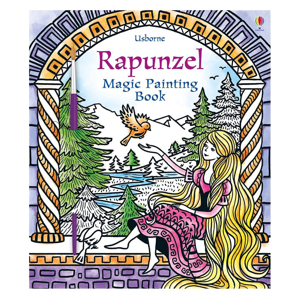 RAPUNZEL MAGIC PAINTING BOOK Çocuk Kitapları Uzmanı - Children's Books Expert
