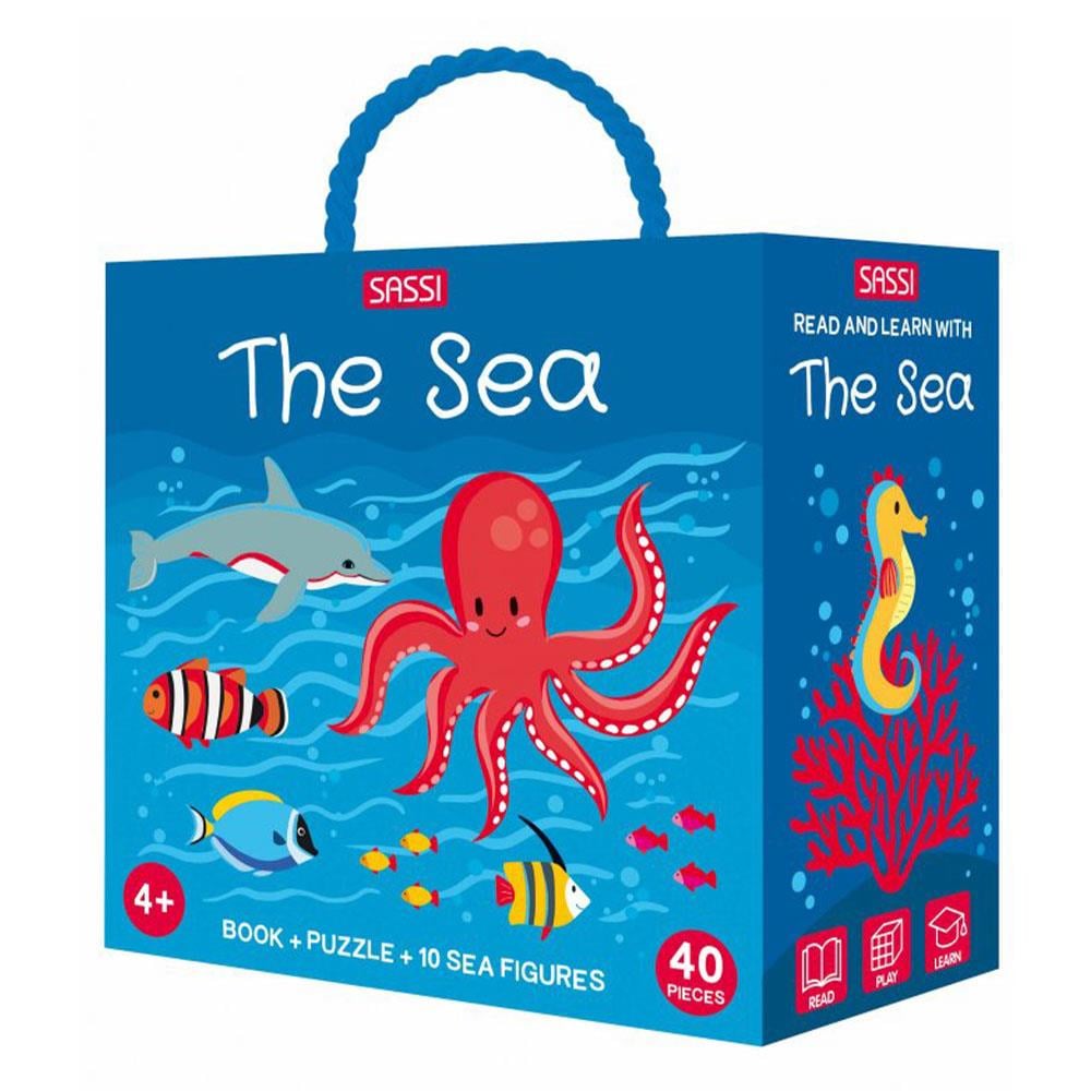 Read and Learn With the  Sea - Book and Puzzle Çocuk Kitapları Uzmanı - Children's Books Expert