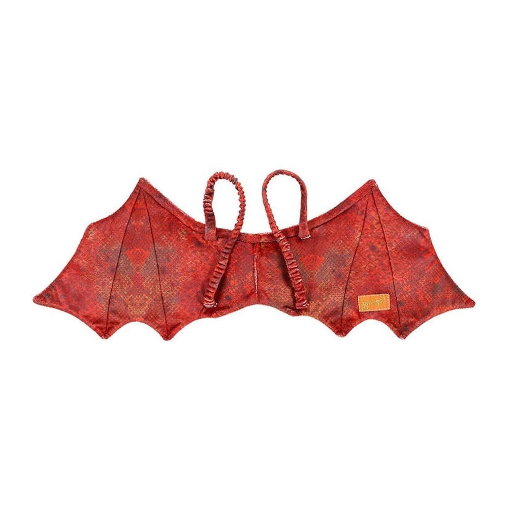 Red dragon wings + mask (1 set) Çocuk Kitapları Uzmanı - Children's Books Expert