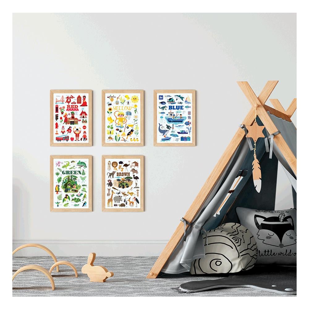 RED - MINI POSTER Çocuk Kitapları Uzmanı - Children's Books Expert