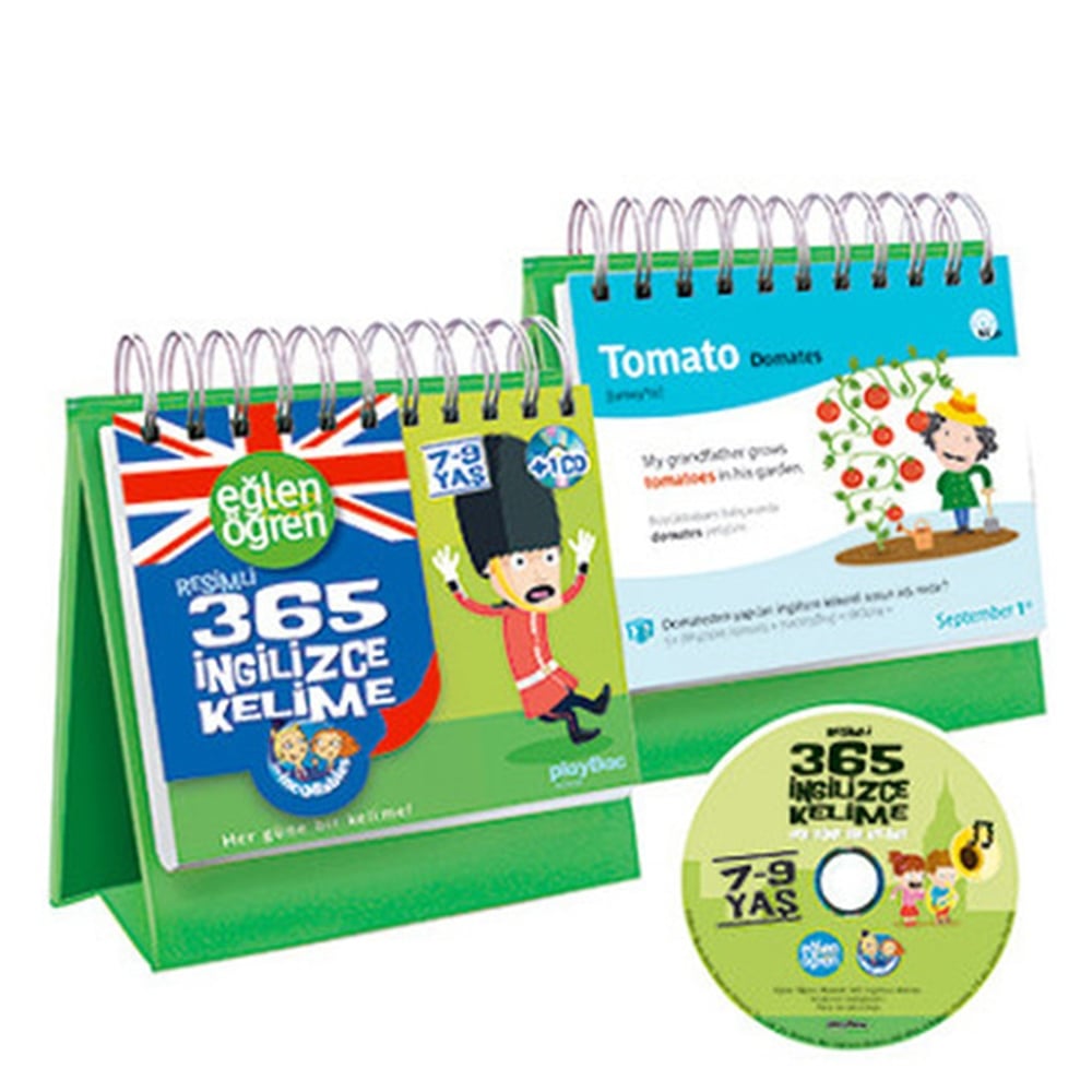 RESİMLİ 365 İNGİLİZCE KELİME 7-9 YAŞ Çocuk Kitapları Uzmanı - Children's Books Expert