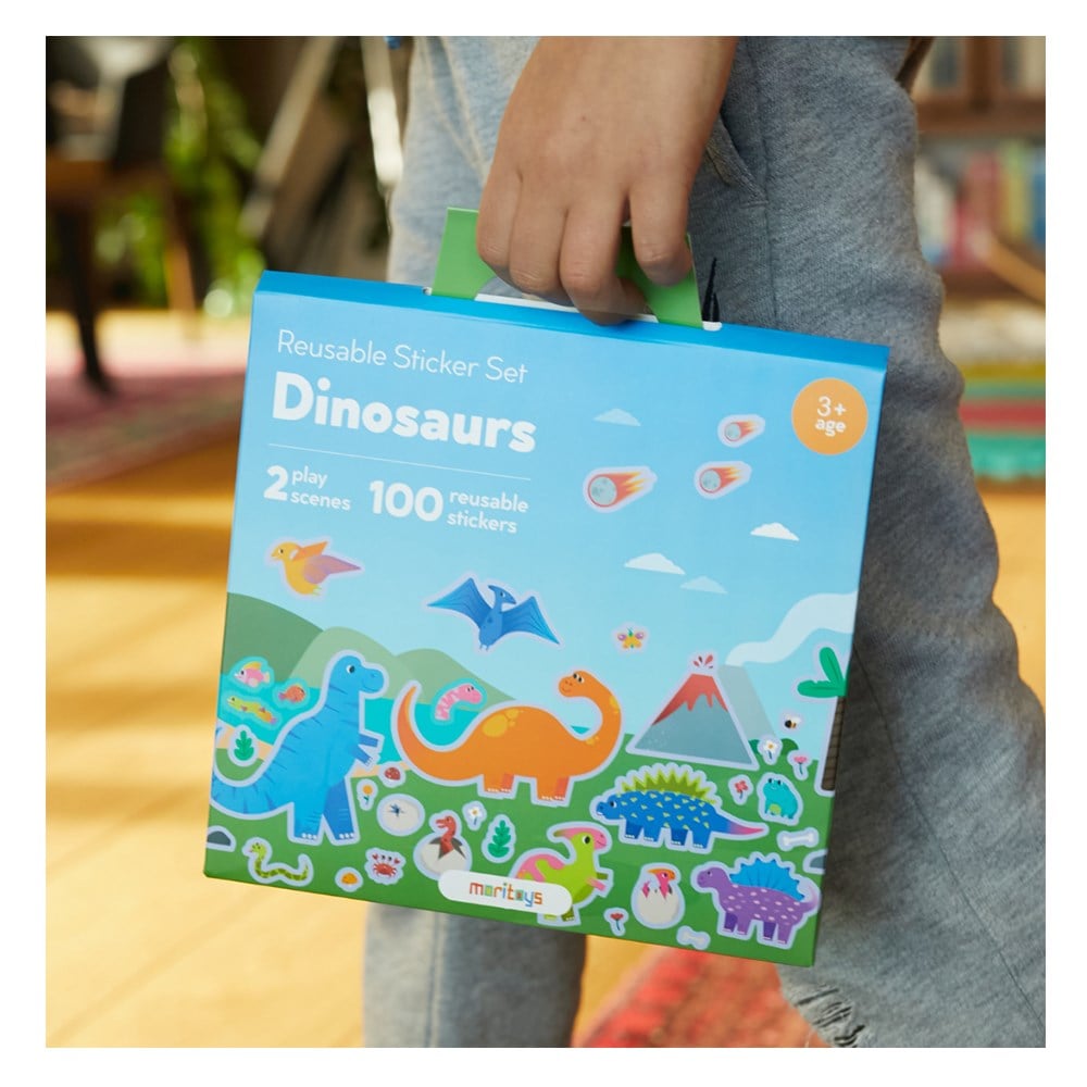 REUSABLE STICKER SET - DINOSAUR Çocuk Kitapları Uzmanı - Children's Books Expert