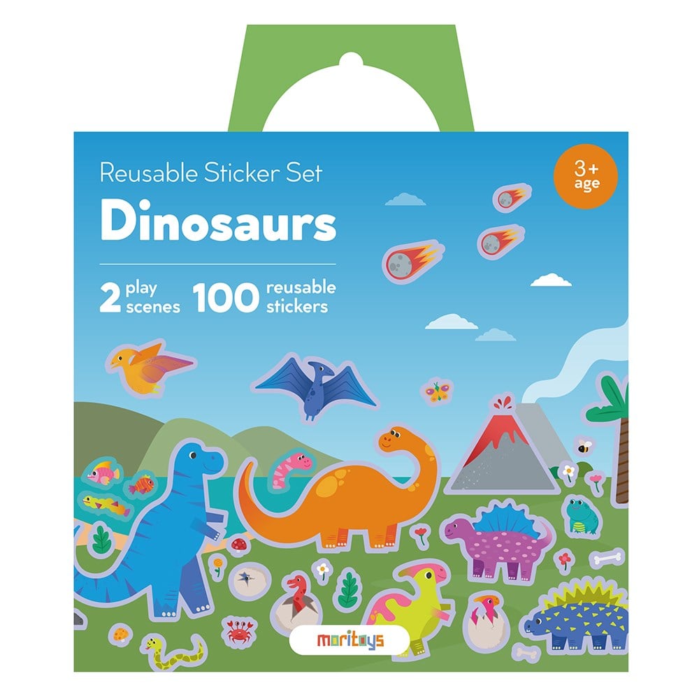 REUSABLE STICKER SET - DINOSAUR Çocuk Kitapları Uzmanı - Children's Books Expert