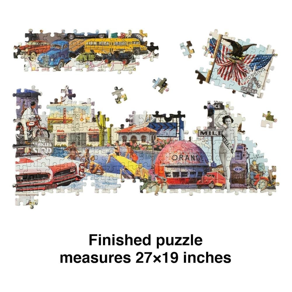 Road Trip - 1000 Pieces Jigsaw Puzzle Çocuk Kitapları Uzmanı - Children's Books Expert