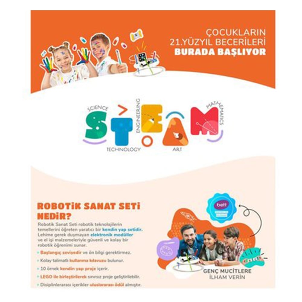 ROBOTİK SANAT SETİ Çocuk Kitapları Uzmanı - Children's Books Expert