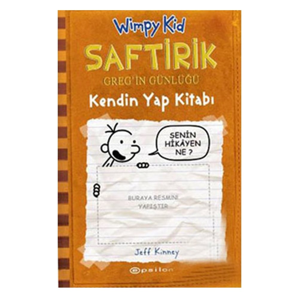 SAFTİRİK GREG İN GÜNLÜĞÜ - KENDİN YAP KİTABI Çocuk Kitapları Uzmanı - Children's Books Expert