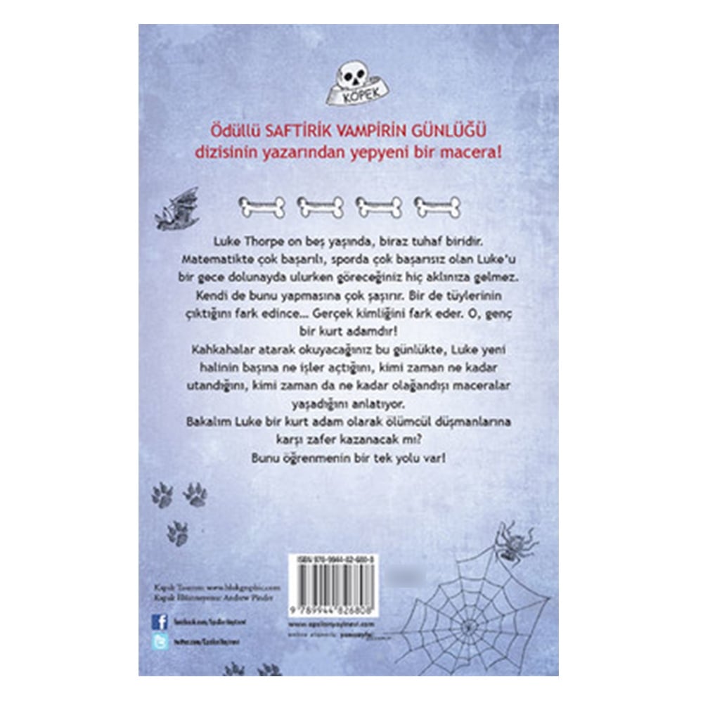 SAFTİRİK - KURT ADAMIN GÜNLÜĞÜ Çocuk Kitapları Uzmanı - Children's Books Expert