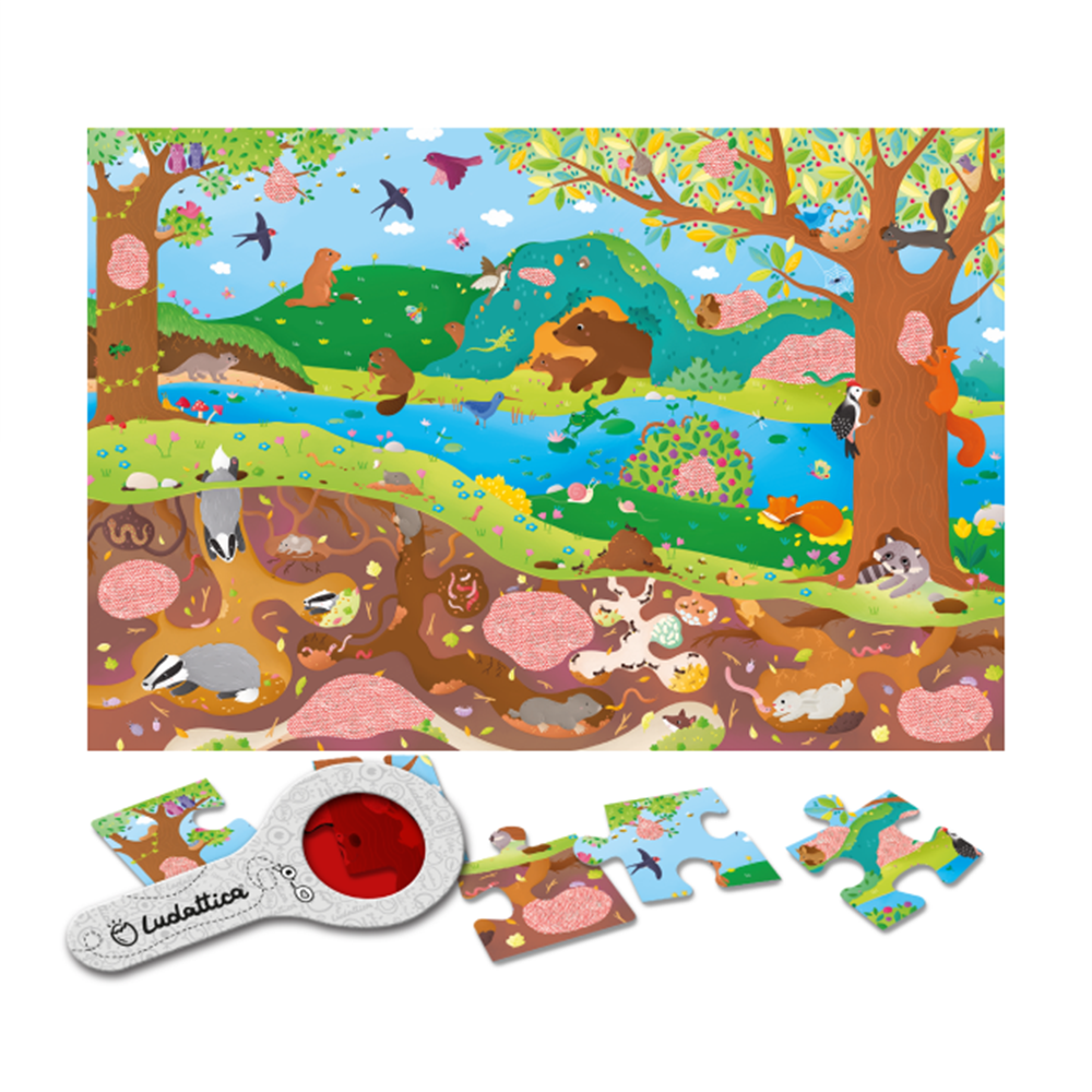 Saklı Puzzle - Yerin Altında Çocuk Kitapları Uzmanı - Children's Books Expert