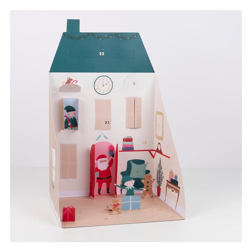 Santa S House Pop Up Advent Calendar Çocuk Kitapları Uzmanı - Children's Books Expert