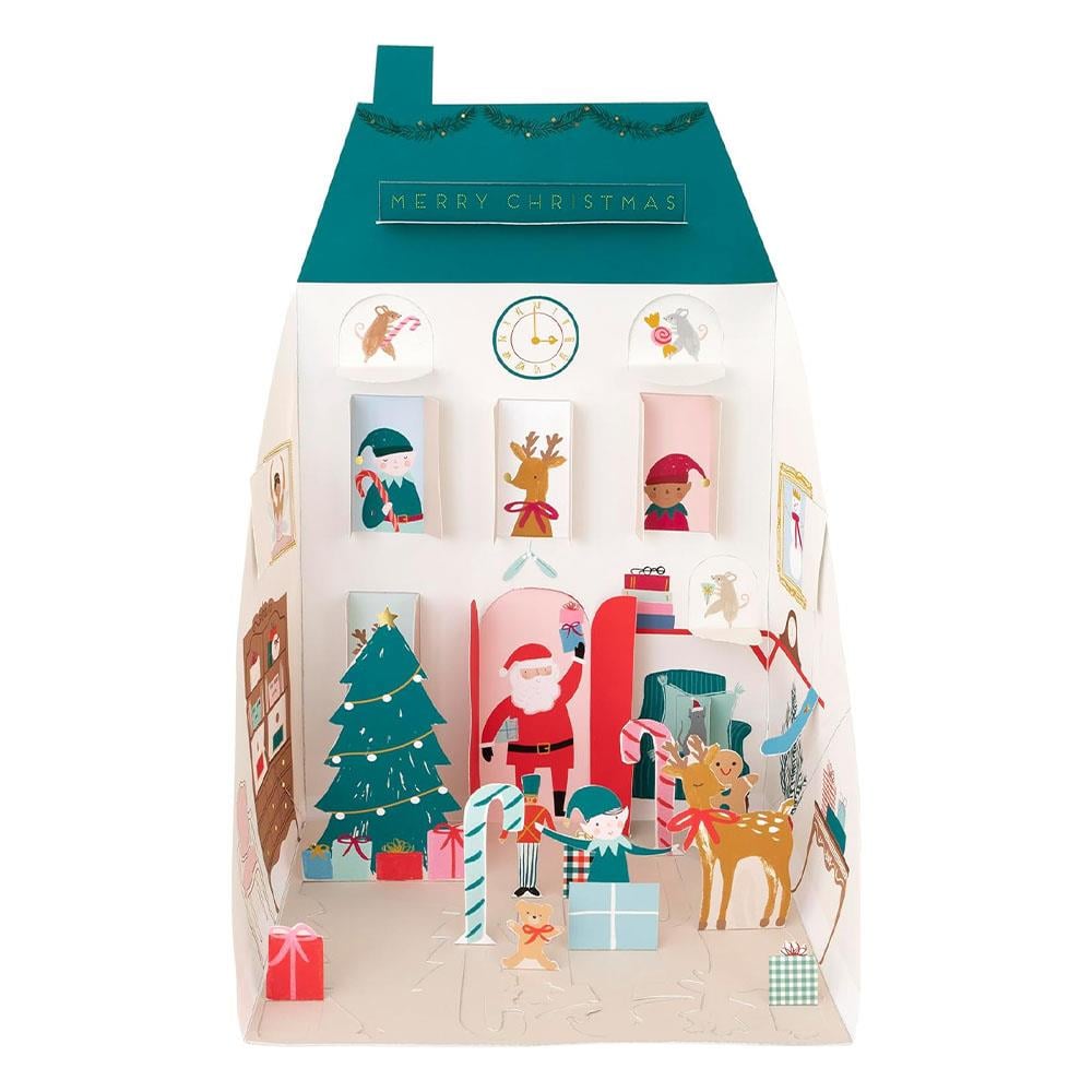 Santa S House Pop Up Advent Calendar Çocuk Kitapları Uzmanı - Children's Books Expert