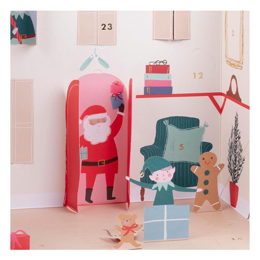 Santa S House Pop Up Advent Calendar Çocuk Kitapları Uzmanı - Children's Books Expert