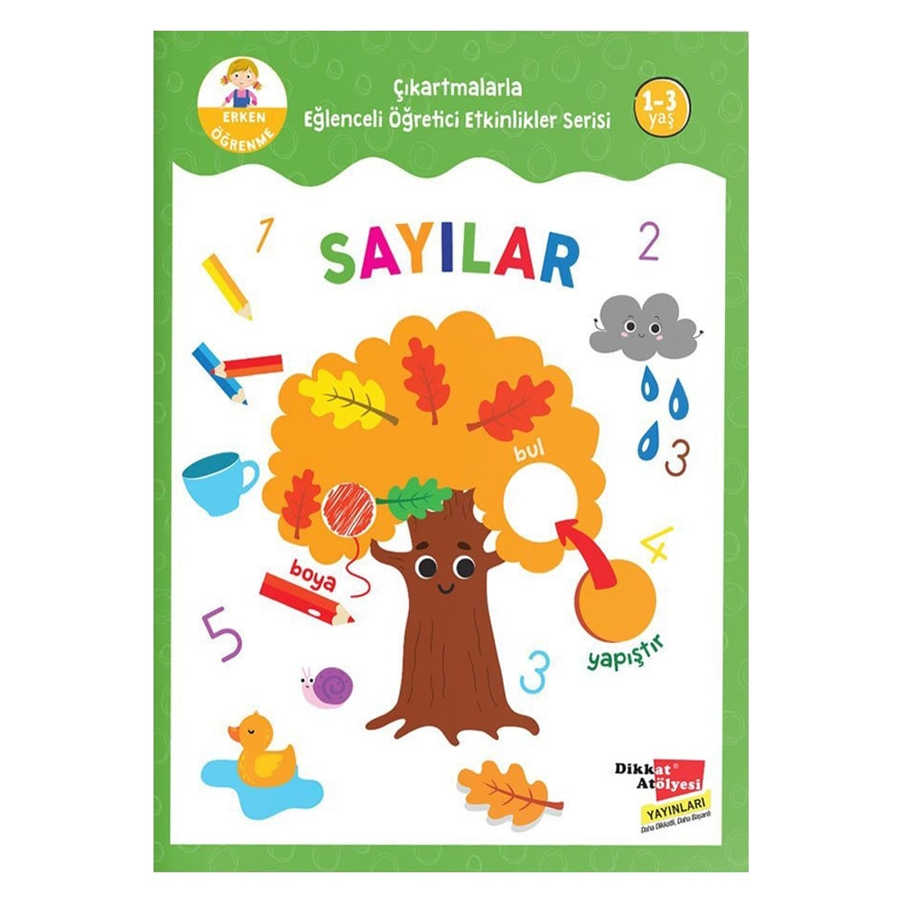 SAYILAR - EĞLENCELİ ÖĞRETİCİ ETKİNLİKLER SERİSİ Çocuk Kitapları Uzmanı - Children's Books Expert