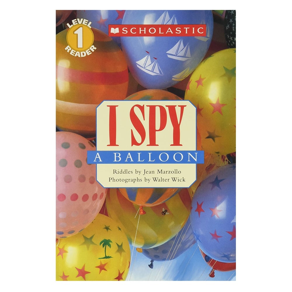 SCHOLASTIC READER LEVEL 1: I SPY A BALLOON Çocuk Kitapları Uzmanı - Children's Books Expert
