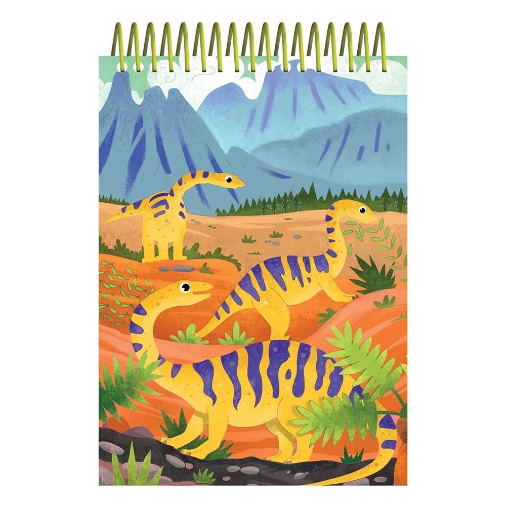 Scratch and Colour - Dinosaurs Çocuk Kitapları Uzmanı - Children's Books Expert