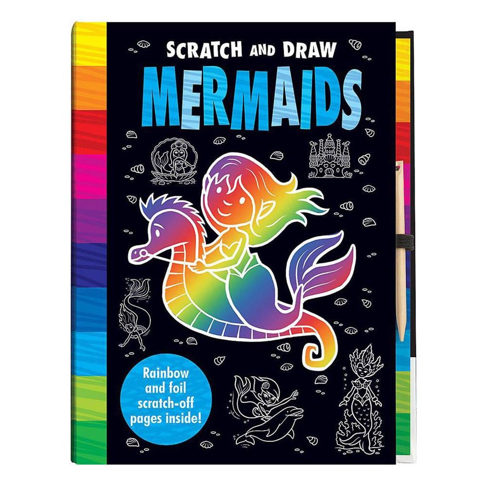Scratch And Draw - Mermaids Çocuk Kitapları Uzmanı - Children's Books Expert