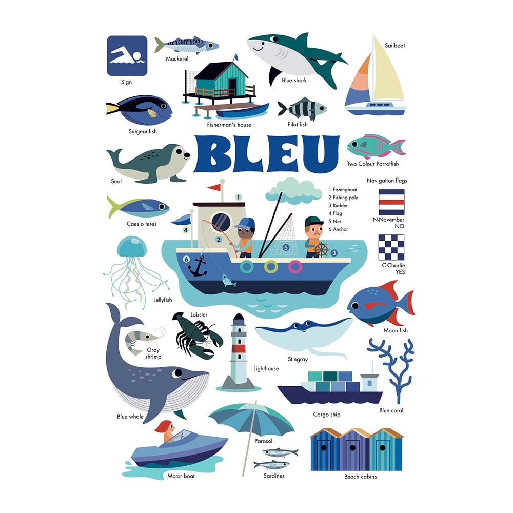 SEA - MINI POSTER Çocuk Kitapları Uzmanı - Children's Books Expert