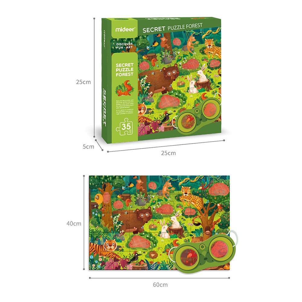 SECRECT PUZZLE-FOREST Çocuk Kitapları Uzmanı - Children's Books Expert