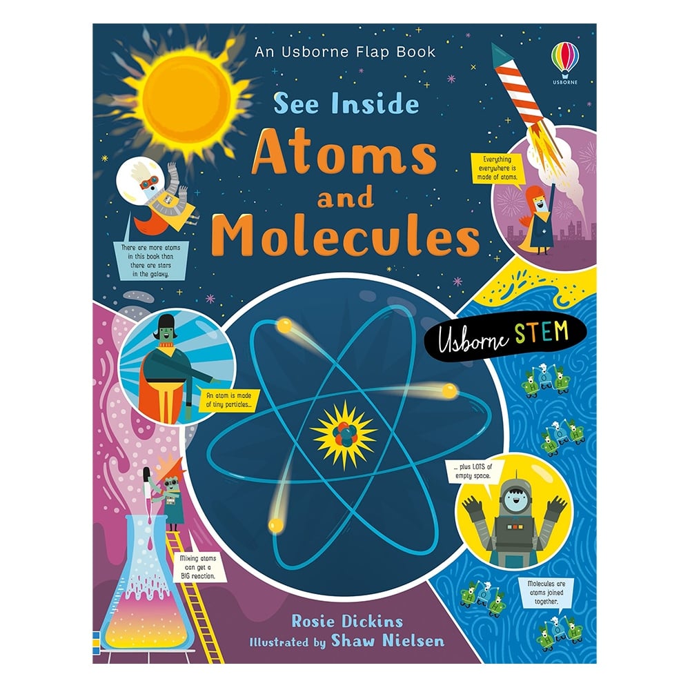SEE INSIDE ATOMS AND MOLECULES #yenigelenler Çocuk Kitapları Uzmanı - Children's Books Expert
