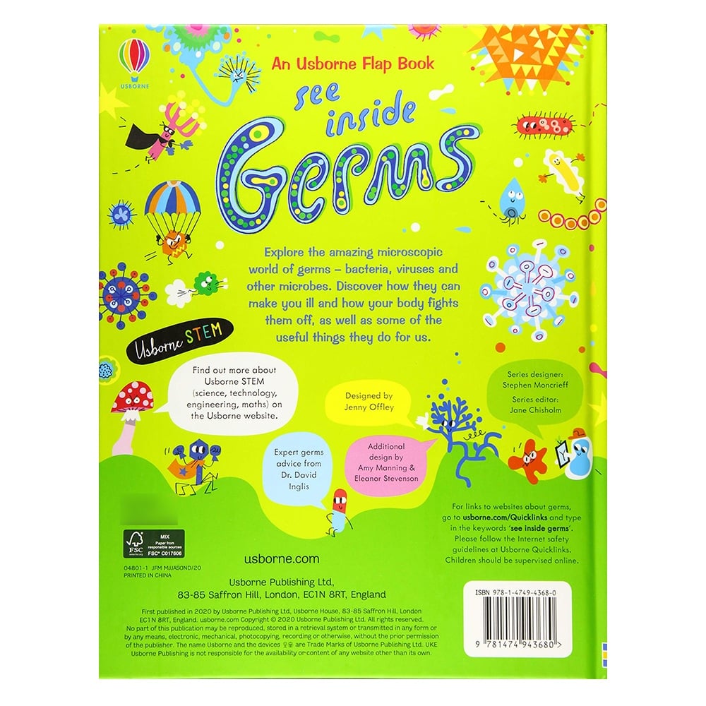 SEE INSIDE GERMS Çocuk Kitapları Uzmanı - Children's Books Expert