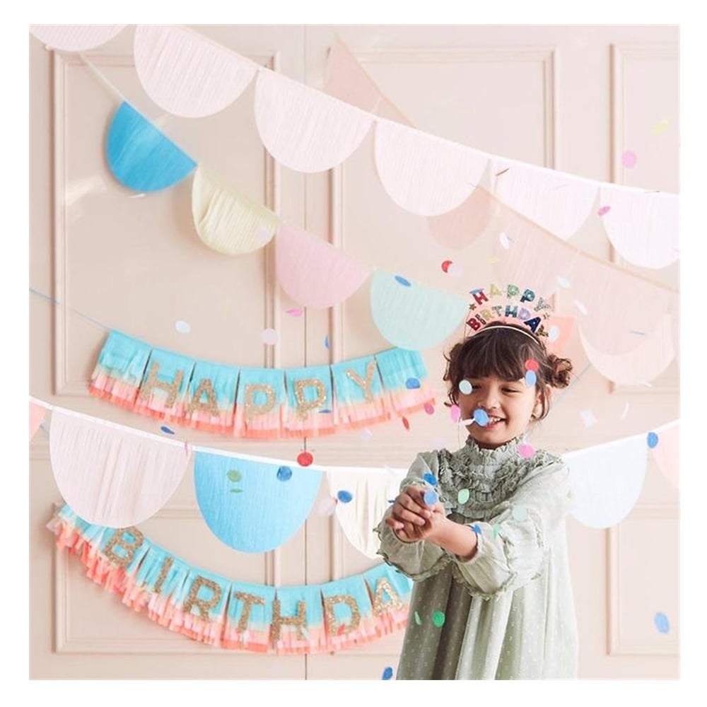 ŞEFTALİ RENKLİ YARIM AY KAĞIT ASILAN SÜS Çocuk Kitapları Uzmanı - Children's Books Expert