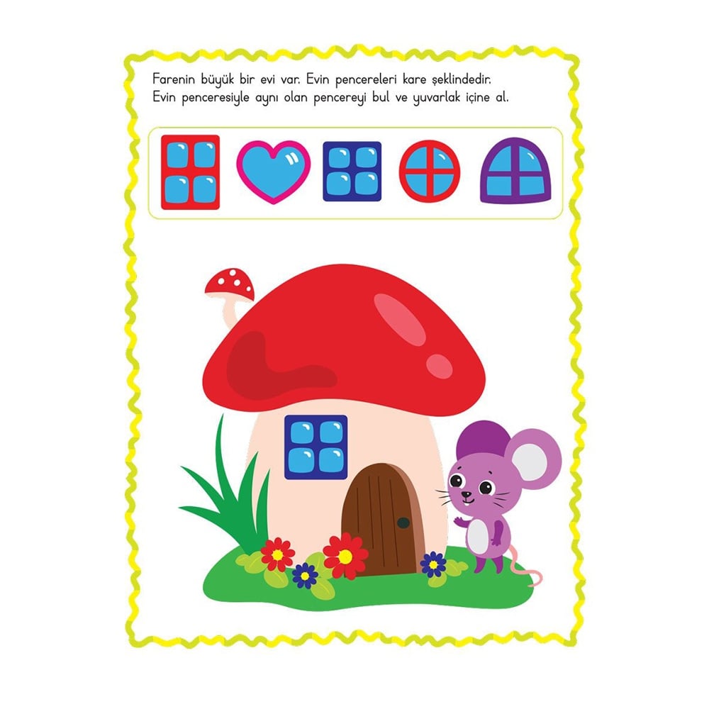 ŞEKİLLER - EĞLENCELİ ÖĞRETİCİ ETKİNLİKLER SERİSİ Çocuk Kitapları Uzmanı - Children's Books Expert