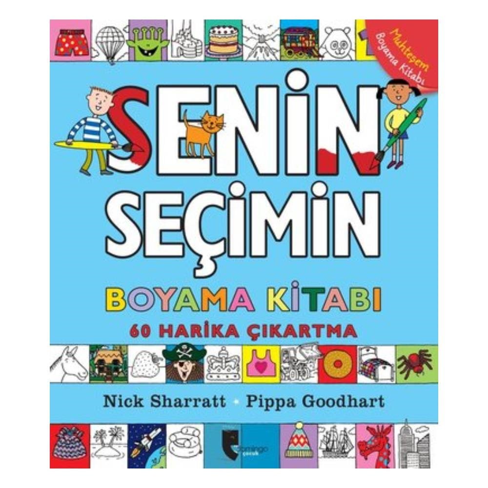 SENİN SEÇİMİN BOYAMA KİTABI Çocuk Kitapları Uzmanı - Children's Books Expert