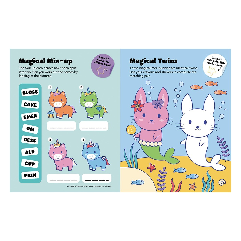 Shiny Sticker - Unicorns Çocuk Kitapları Uzmanı - Children's Books Expert