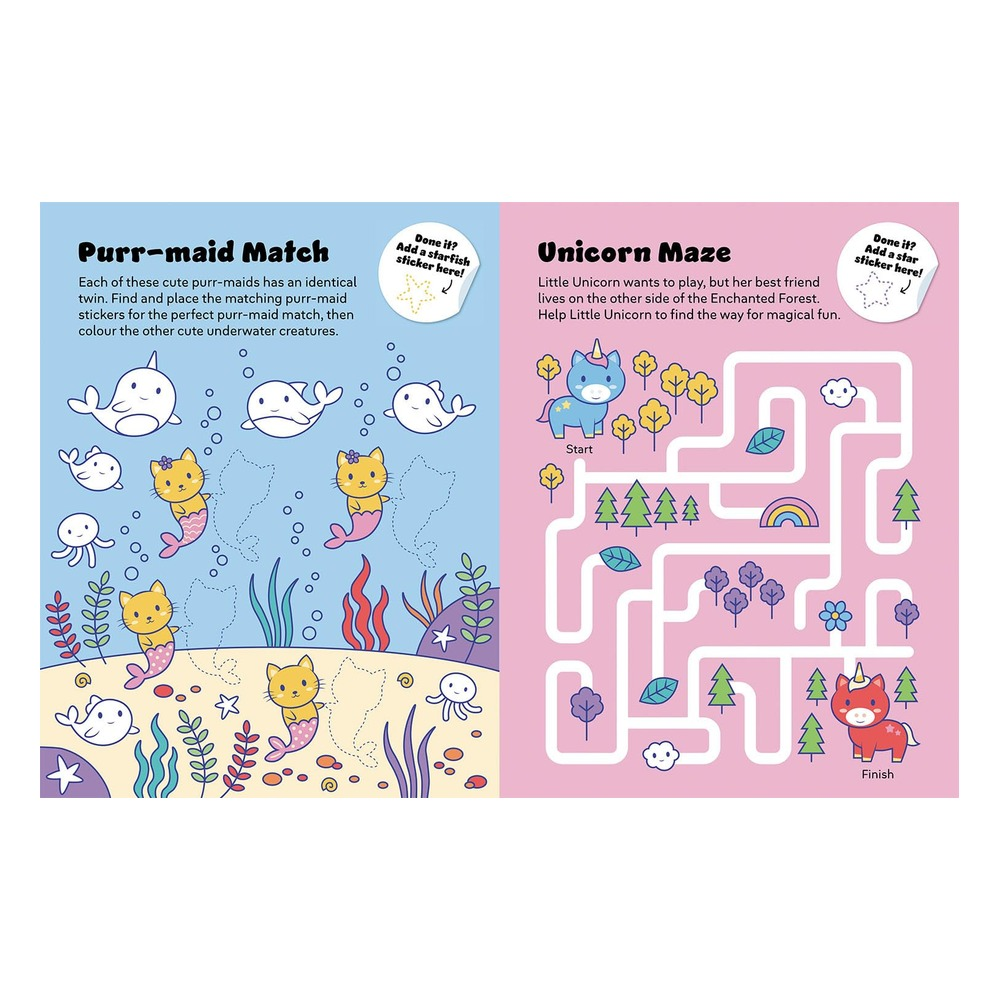 Shiny Sticker - Unicorns Çocuk Kitapları Uzmanı - Children's Books Expert