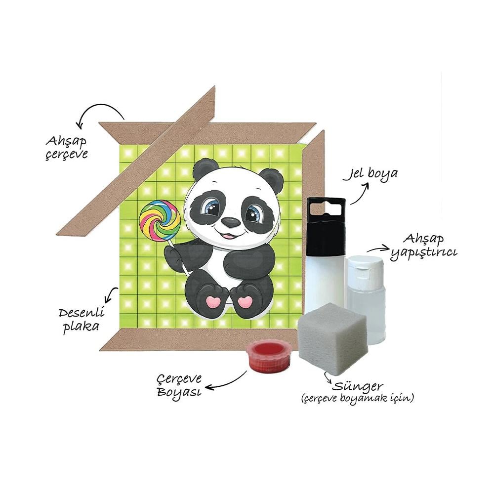 Sihirli Jel Boyama Sanat Seti - Panda Çocuk Kitapları Uzmanı - Children's Books Expert