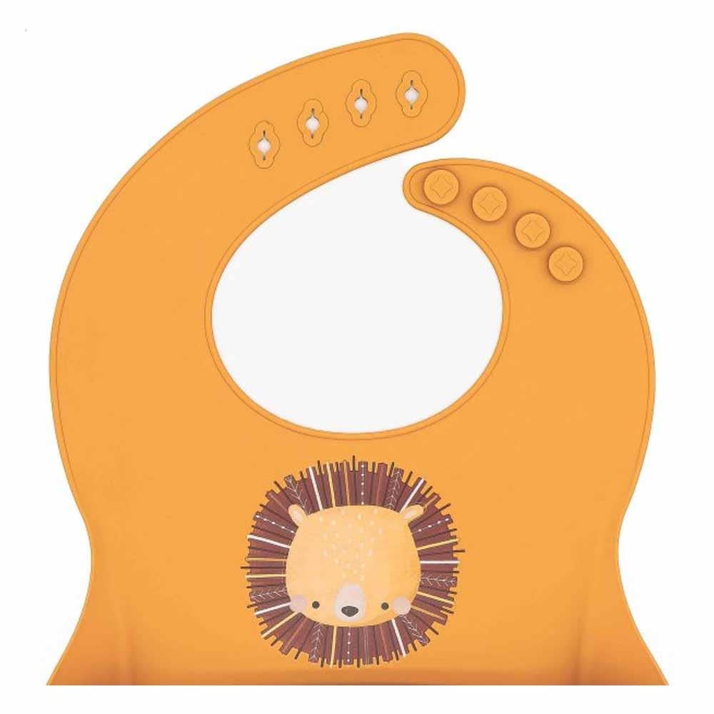 Silikon Cepli Mama Önlüğü - Cesur Aslan Çocuk Kitapları Uzmanı - Children's Books Expert