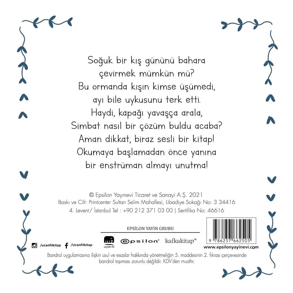 Simbatın Bahar Şarkısı Çocuk Kitapları Uzmanı - Children's Books Expert