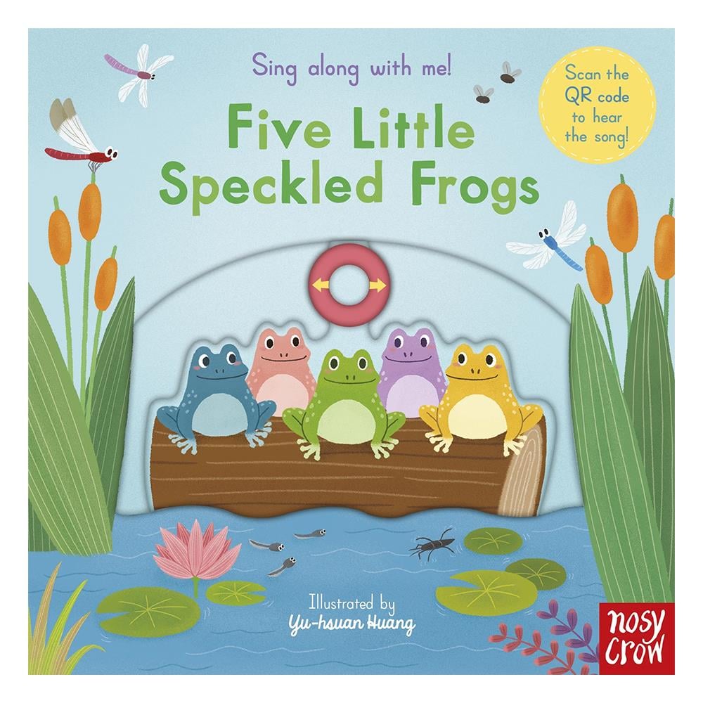 Sing Along With Me Five Speckled Frogs Çocuk Kitapları Uzmanı - Children's Books Expert