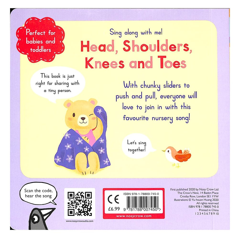 SING ALONG WITH ME! HEAD, SHOULDERS, KNEES AND TOES #yenigelenler Çocuk Kitapları Uzmanı - Children's Books Expert