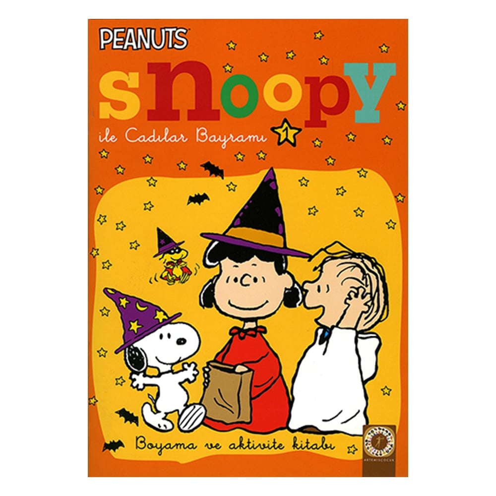 SNOOPY İLE CADILAR BAYRAMI 1 (BOYAMA VE AKTİVİTE KİTABI) Çocuk Kitapları Uzmanı - Children's Books Expert
