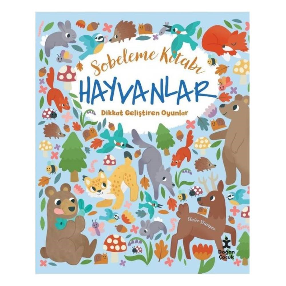 SOBELEME KİTABI - HAYVANLAR Çocuk Kitapları Uzmanı - Children's Books Expert