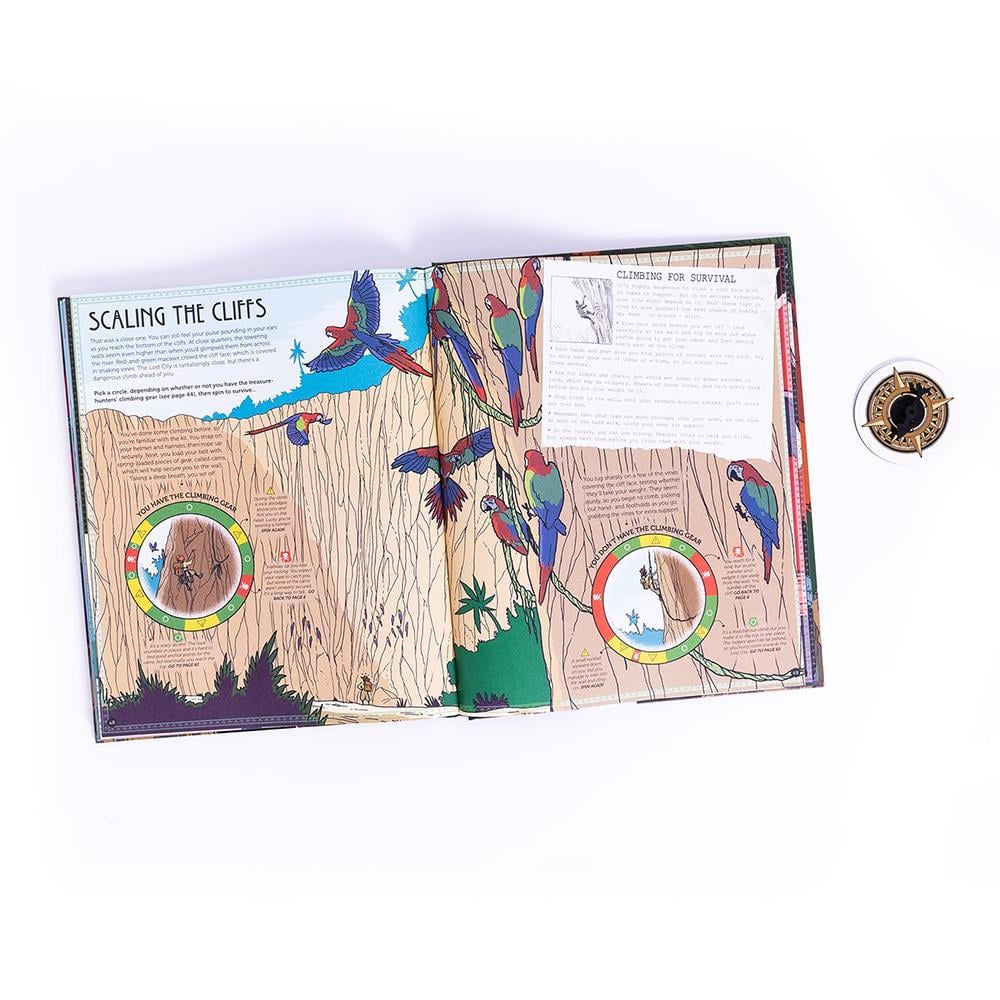 SPIN TO SURVIVE - DEADLY JUNGLE Çocuk Kitapları Uzmanı - Children's Books Expert