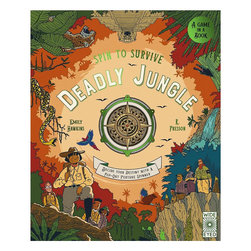 SPIN TO SURVIVE - DEADLY JUNGLE Çocuk Kitapları Uzmanı - Children's Books Expert