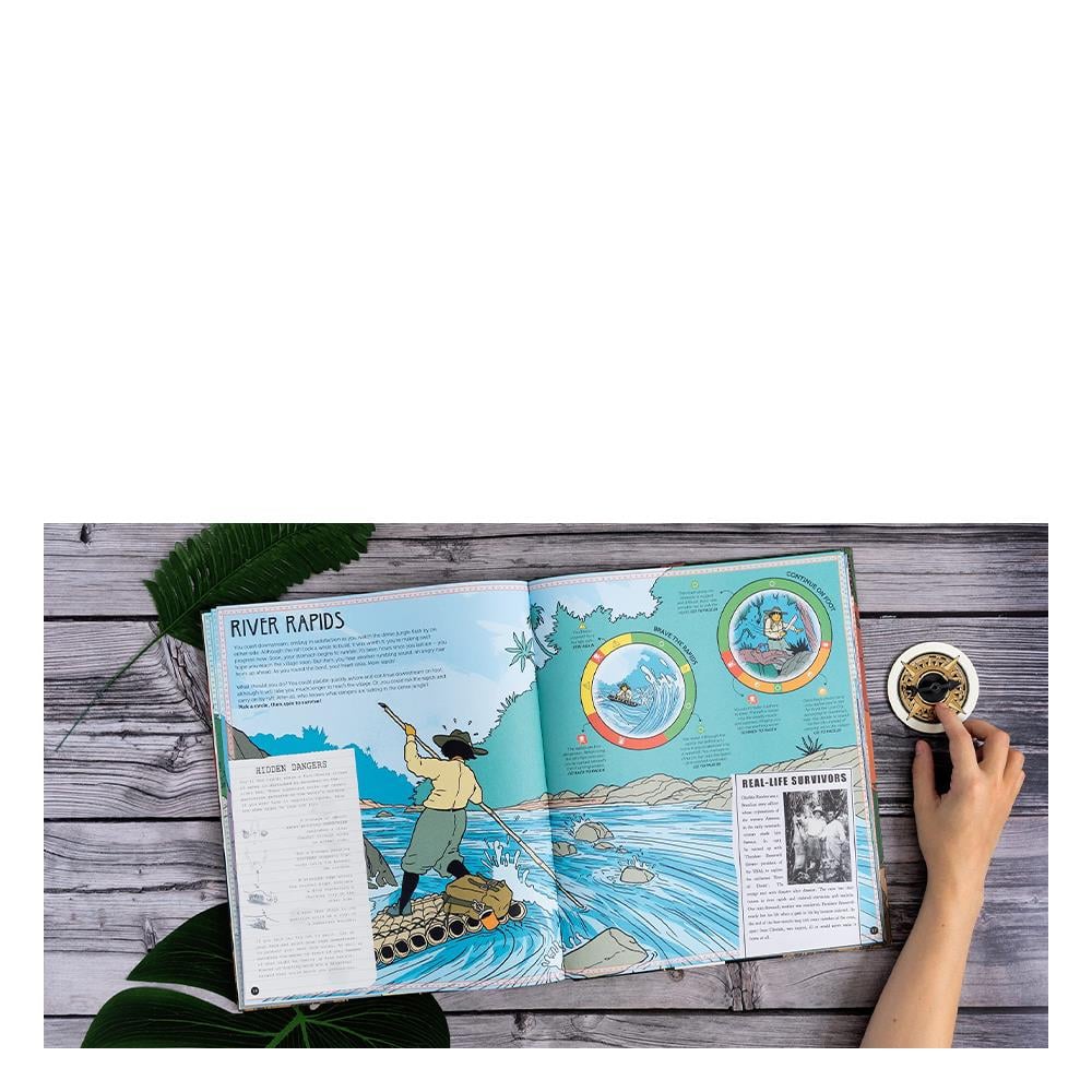 SPIN TO SURVIVE - DEADLY JUNGLE Çocuk Kitapları Uzmanı - Children's Books Expert