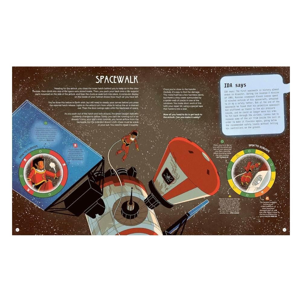 Spin to Survive - Deep Space Danger Çocuk Kitapları Uzmanı - Children's Books Expert