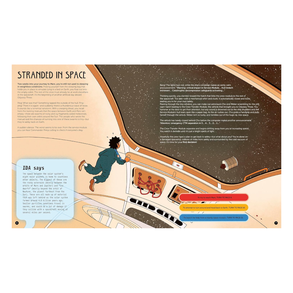 Spin to Survive - Deep Space Danger Çocuk Kitapları Uzmanı - Children's Books Expert