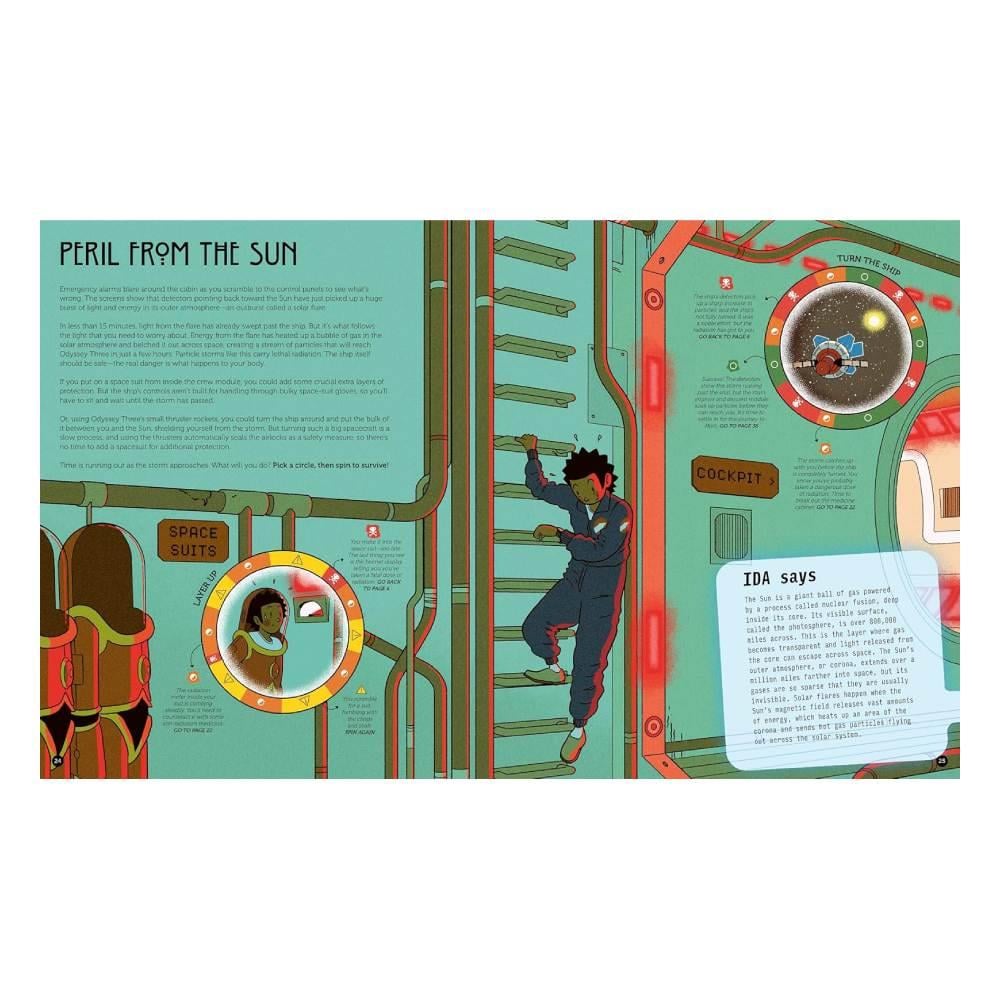 Spin to Survive - Deep Space Danger Çocuk Kitapları Uzmanı - Children's Books Expert