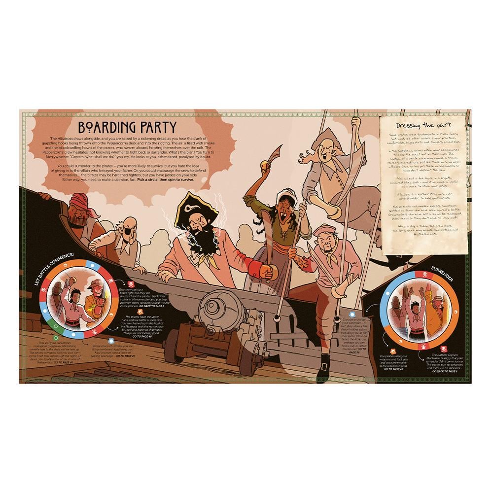 Spin To Survive - Pirate Peril Çocuk Kitapları Uzmanı - Children's Books Expert