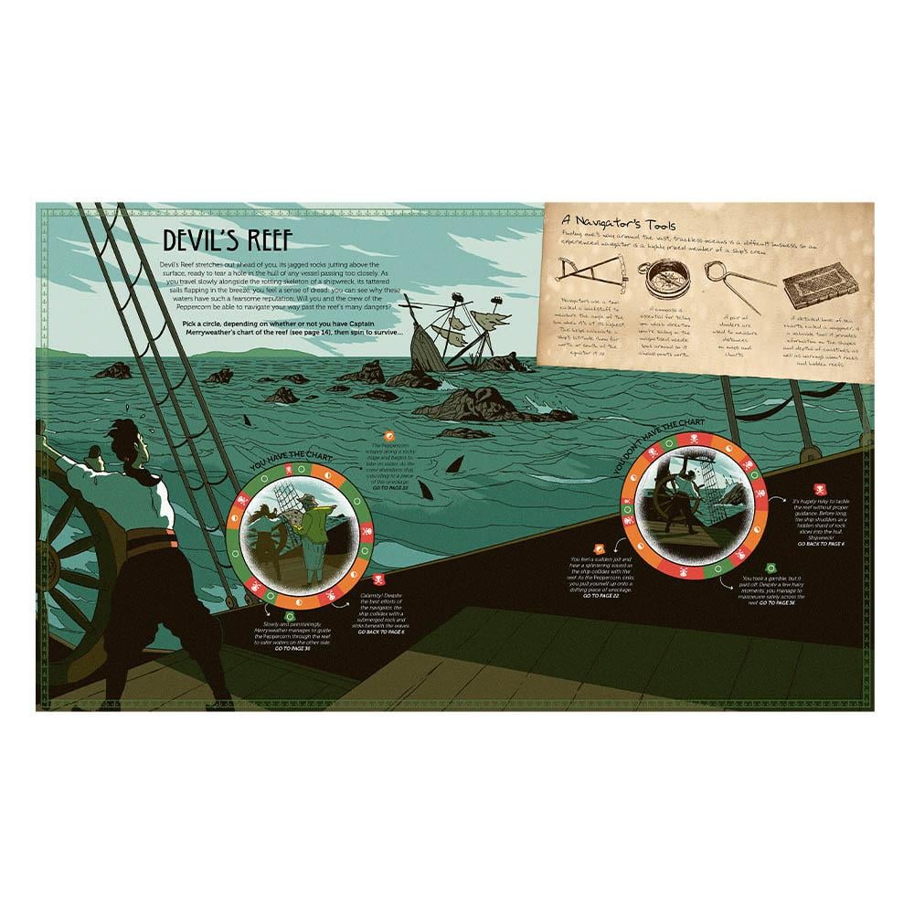 Spin To Survive - Pirate Peril Çocuk Kitapları Uzmanı - Children's Books Expert